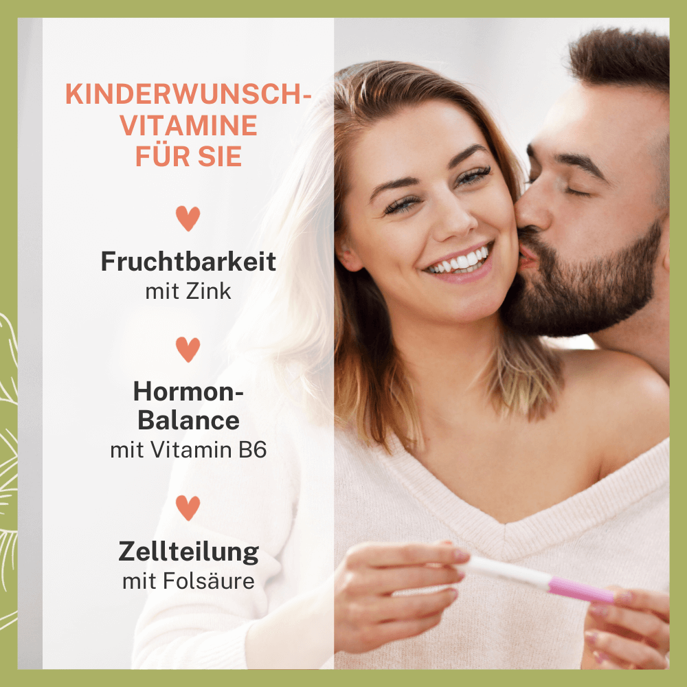 BabyFORTE Kinderwunsch-Duo, Fruchtbarkeit, Hormon-Balance. Zellteilung
