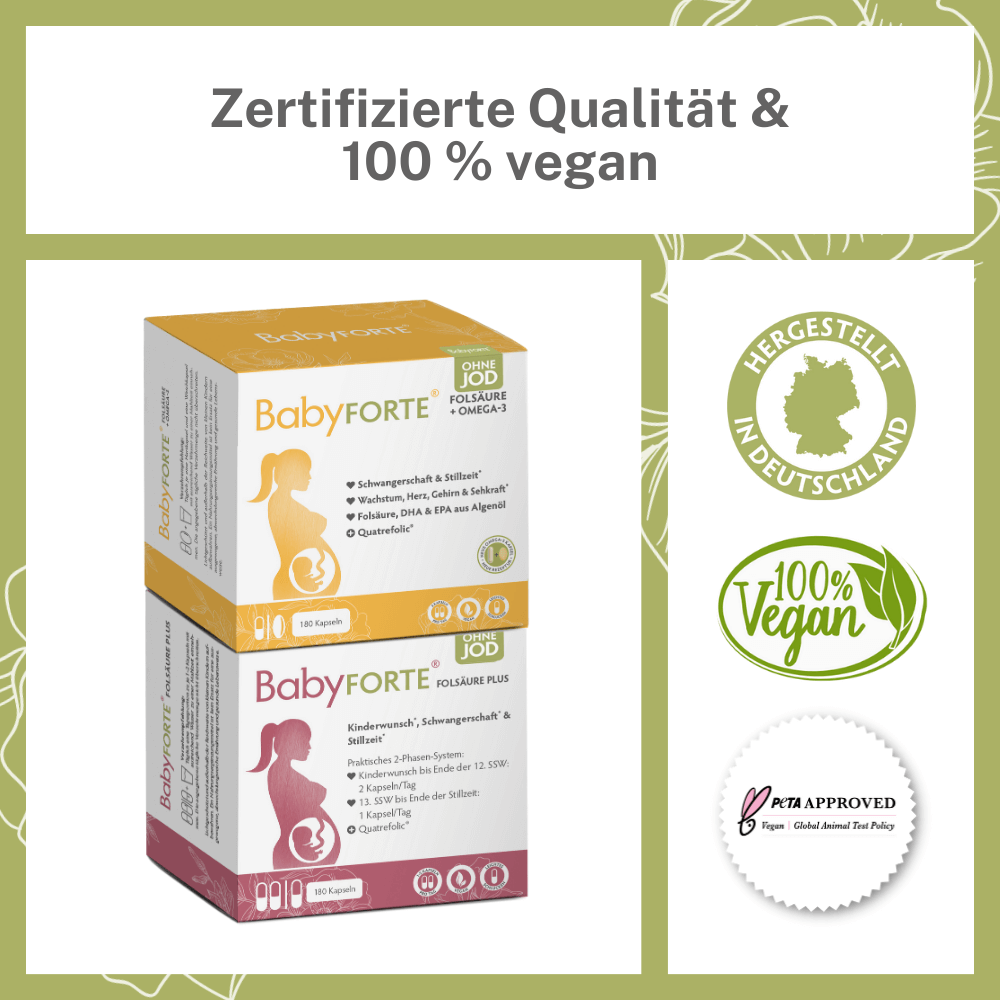 BabyFORTE Kugelzeit oJ Vorteile und Siegel