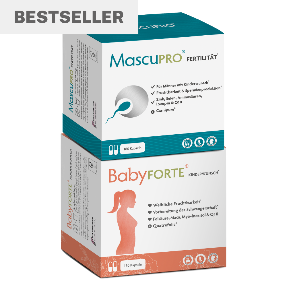 Kinderwunsch-Duo XXL von BabyFORTE & MascuPRO