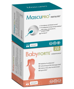 Kinderwunsch-Duo XXL von BabyFORTE & MascuPRO ohne Jod